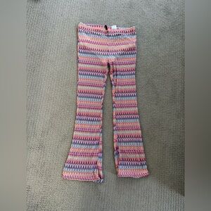 Divided Crochet Beach Pants